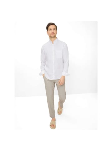 BRAX  Langarmhemd in white