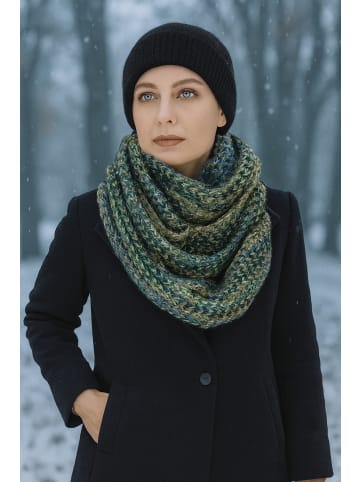 collezione alessandro Loop " Strickloop " in khaki