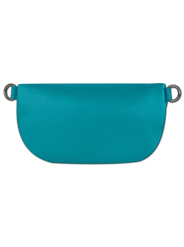 Toscanto Leder Gürteltasche Toscanto Tasche türkis, mehrfarbig ca. 25cm