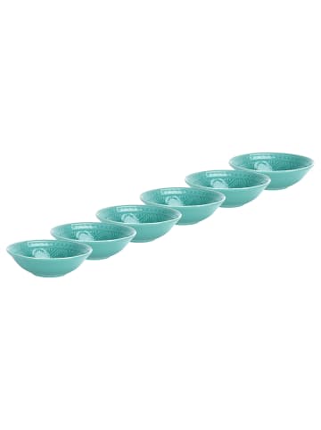 Butlers Schale SUMATRA 6er-Set in Türkis