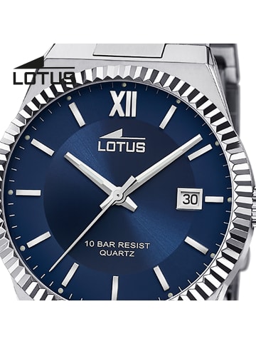 Lotus Chronograph-Armbanduhr Lotus Classic silber groß (ca. 40mm)