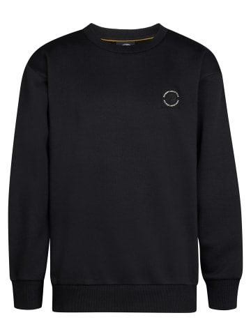 Petrol Industries Logo Sweatshirt Adirondack in Schwarz