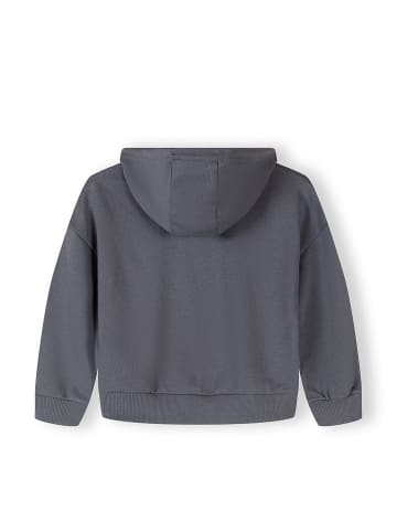 Minoti 2-tlg Langarmshirt & Hose 30FLEECE159 in rauchblau