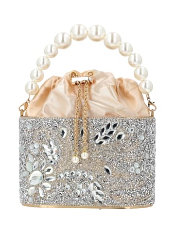 faina Women Handbag in Silver