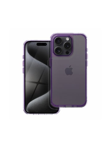 COFI 1453 Matrix Clear Case Handyhülle kompatibel mit iPhone 16 Plus Lila in Lila