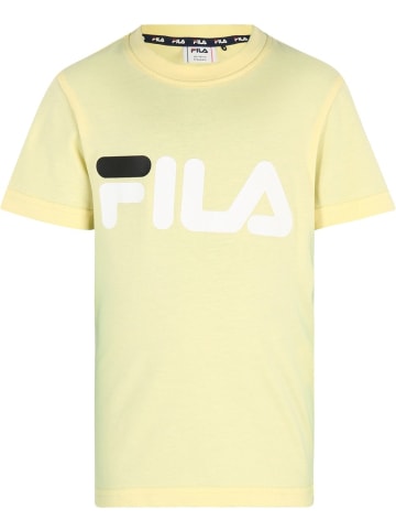 Fila T-Shirt in Gelb