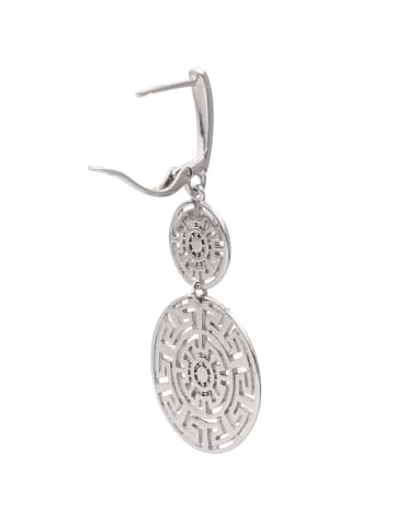 IZIA Women Pair Of Earrings in Silver