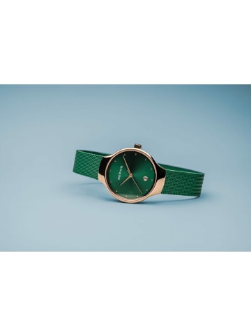 Bering Analoguhr für Damen in Grün