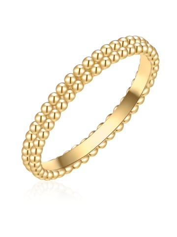Glanzstücke München Ring aus Sterling Silber in gelbgold
