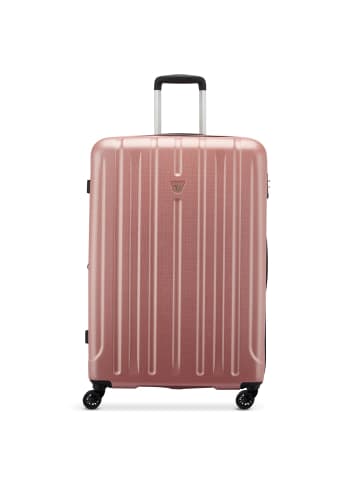 Roncato Kinetic 2.0 4 Rollen Trolley 76 cm mit Dehnfalte rosa antico