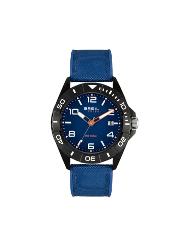 Breil Analoguhr black horizon blau