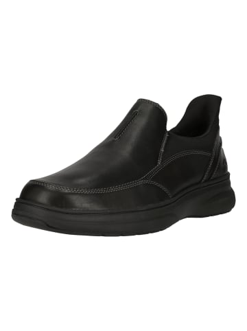 Clarks Slipper Mullan Step in 1216 Black Leather