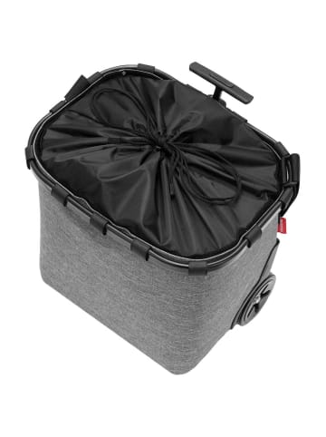 Reisenthel carrycruiser - Einkaufstrolley 47.5 cm (forest gold) in twist silver