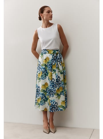 More & More sommerlicher, weiter Printrock in lemon print