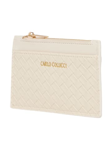 Carlo Colucci Kartenetui Dhahri in Creme