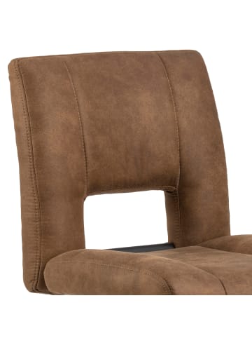 ebuy24 Barhocker Syra Hellbraun 2er Set