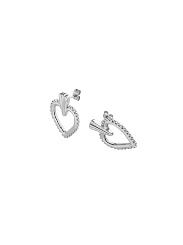 PURELEI Ohrringe Darling Heart in Silver