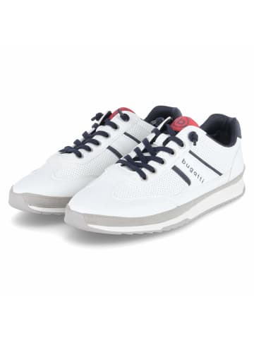 Bugatti Schnürhalbschuh in weiss