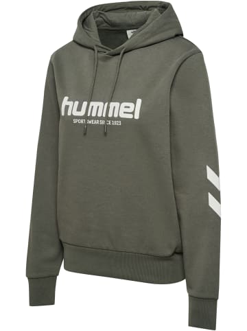 Hummel Verstellbare Taille Kapuzenpullover Hmllegacy Damen in CASTOR GRAY