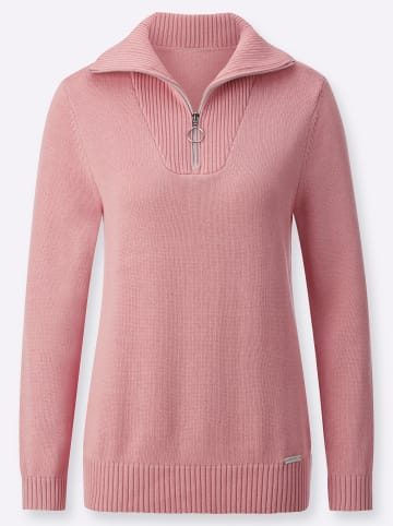 WITT WEIDEN Troyer-Pullover in rosenquarz