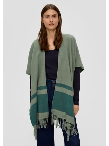 s.Oliver Indoor-Poncho in 7210_grün