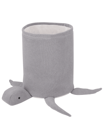 Beliani Korb TANDA in Grau - (W) 35 x (H) 40 x (L) 35 cm