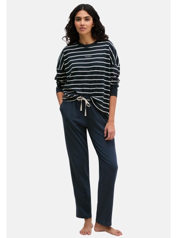 Marc O´Polo Bodywear Schlafanzug Mix & Match Cotton in Dark navy stripe