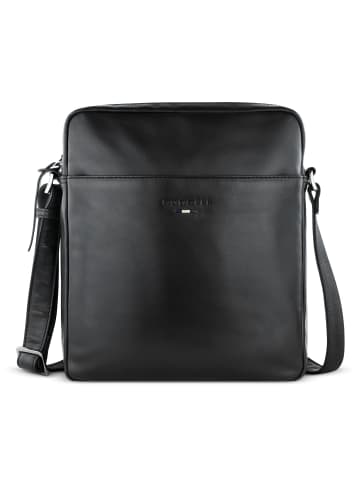 Bugatti Romeo Umhängetasche Leder 22 cm schwarz