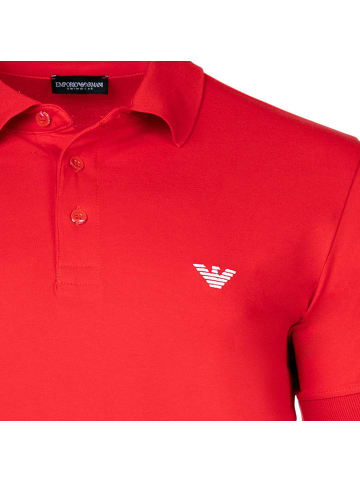 Emporio Armani Poloshirt in Rot