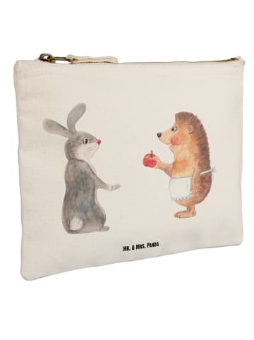 Mr. & Mrs. Panda Handtaschen Organizer Hase Igel ohne Spruch in Weiß