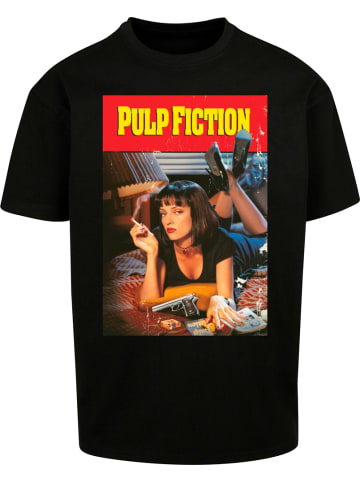 Merchcode T-Shirt "Pulp Fiction Poster Oversize Tee" in Schwarz