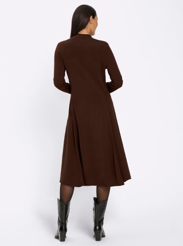 Heine Strickkleid in schoko