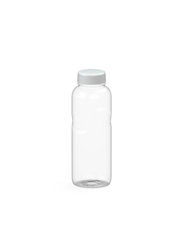 elasto Trinkflasche Carve "Refresh" in transparent/weiß - 700 ml