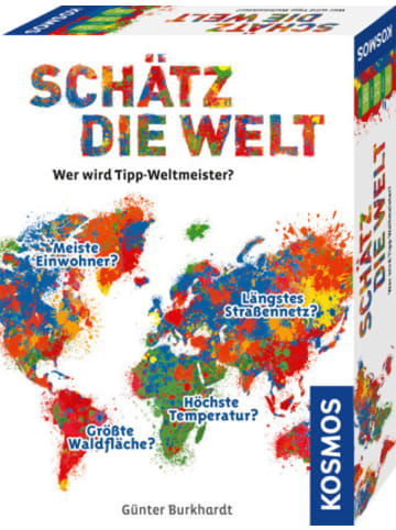 Kosmos Spiel - Schätz die Welt