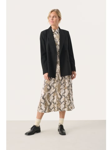 PART TWO Kleid LamiyaPW Gerade Passform in French Oak Snake Print
