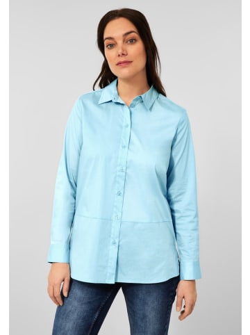 Cecil Longbluse mit Knopfleiste in Blau