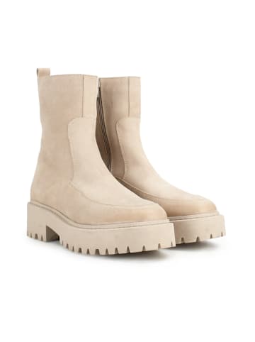 PS Poelman Stiefel "DOLAN" in Beige