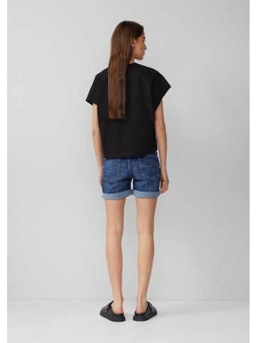 QS T-Shirt in 9999_schwarz