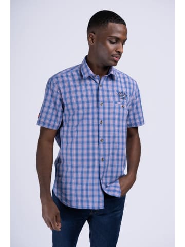 Lonsdale Hemd "Holmbusch" in Blau