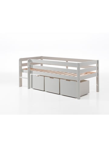 58 aufm Kessel KOJENBETT Karolina 208x83x105 aus Massivholz in Weiß