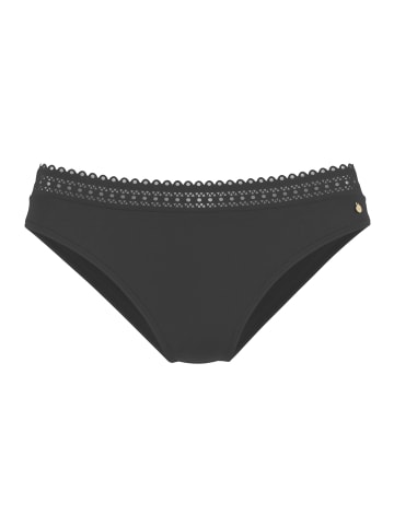 S. Oliver Bikini-Hose in schwarz