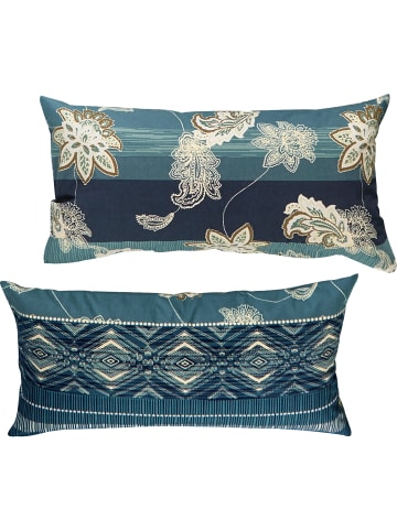 Erwin Müller Edel Flanell Kissenbezug in blau