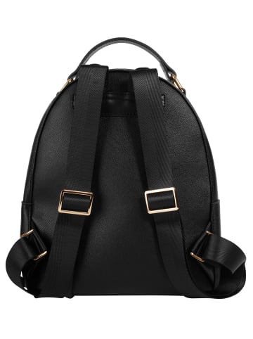 Bugatti Rucksack ELLA SAFFIANO Kunstfaser in schwarz