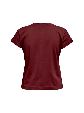 KIDS ONLY T-Shirt 'Erica' in dunkelrot