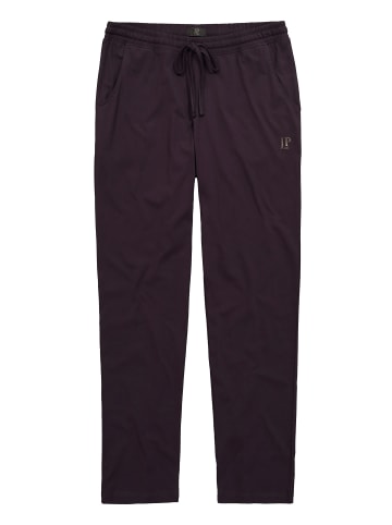 JP1880 Langer Schlafanzug in dunkel violett