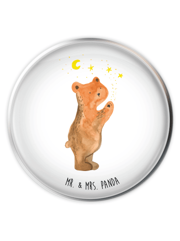 Mr. & Mrs. Panda Ablaufgarnitur Verliebter Bär ohne Spruch in Weiß