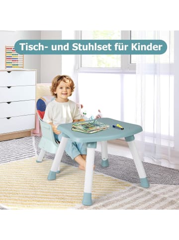 COSTWAY 6-in-1 Babyhochstuhl in Bunt