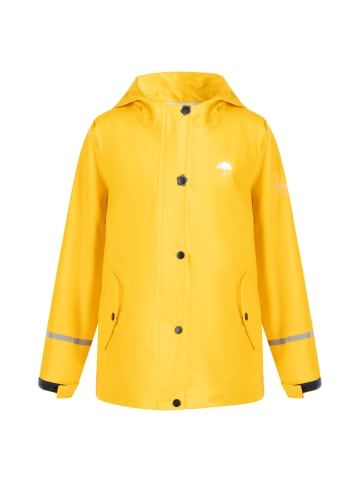 Schmuddelwedda Mädchen Regenjacke in Gelb