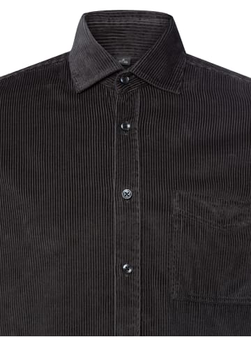 Nils Sundström Cordhemd in anthrazit