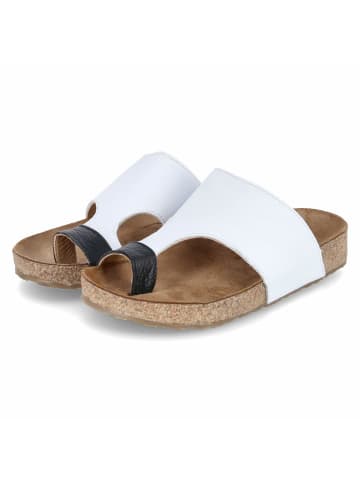 HAFLINGER Pantolette in weiss